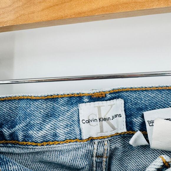 Calvin Klein Jeans Denim Shorts Men’s Size 34 Light Wash 90s Classic - Picture 3 of 7